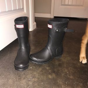 Hunter rain boots